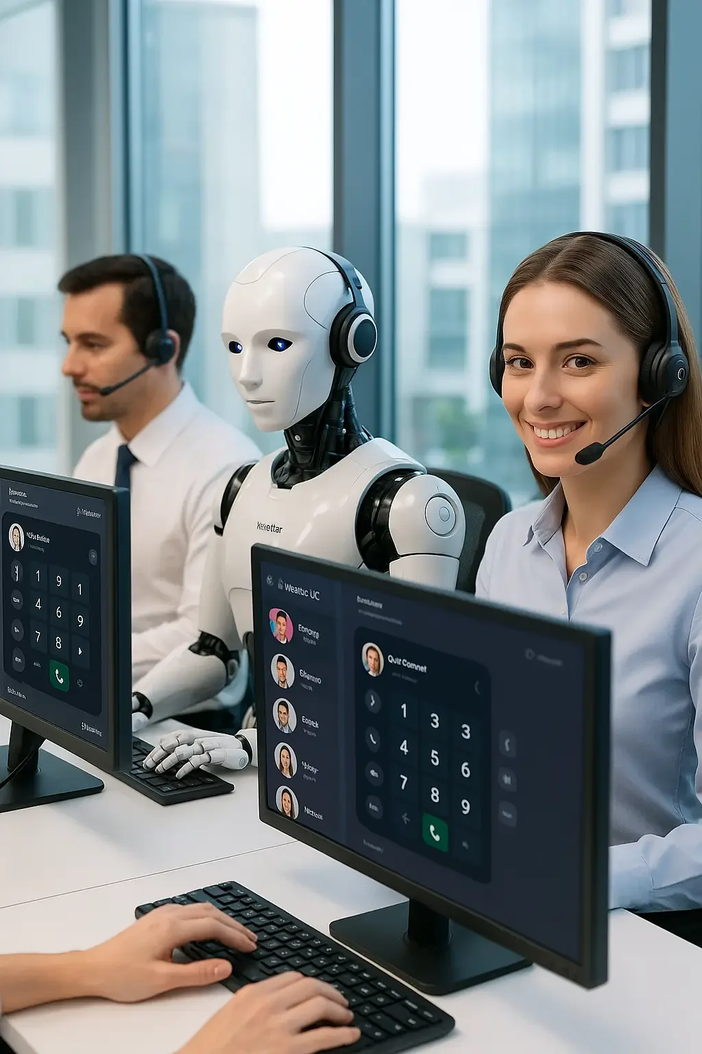 conmutador virtual con Inteligencia artificial