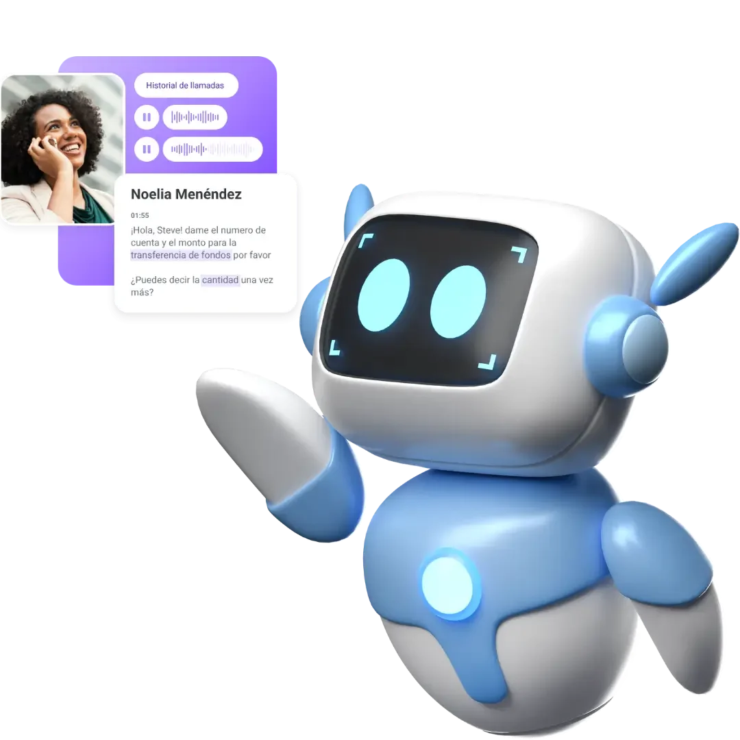 Asistente de llamadas con IA - ROBOT IA 3